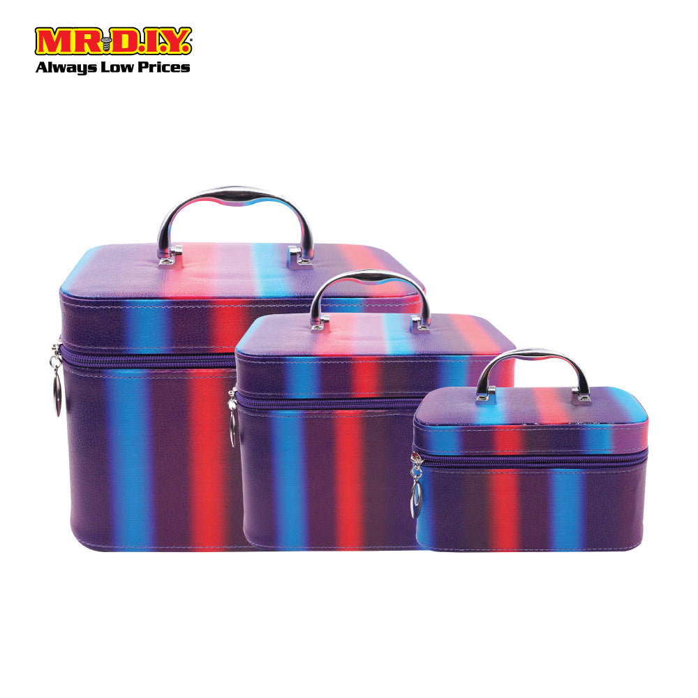 (MR.DIY) Multi-Size Cosmetic Case Set