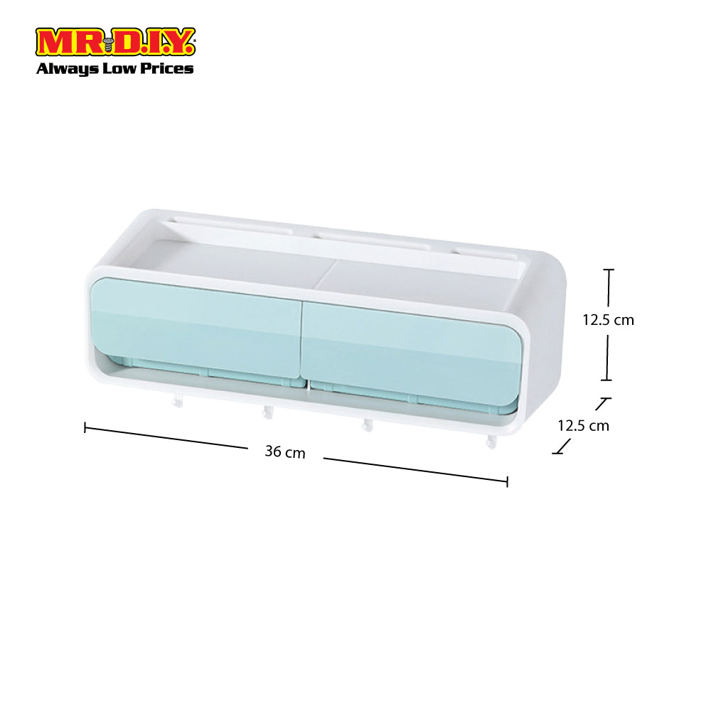 (MR.DIY) Wall-Mounted Hook-Cyan