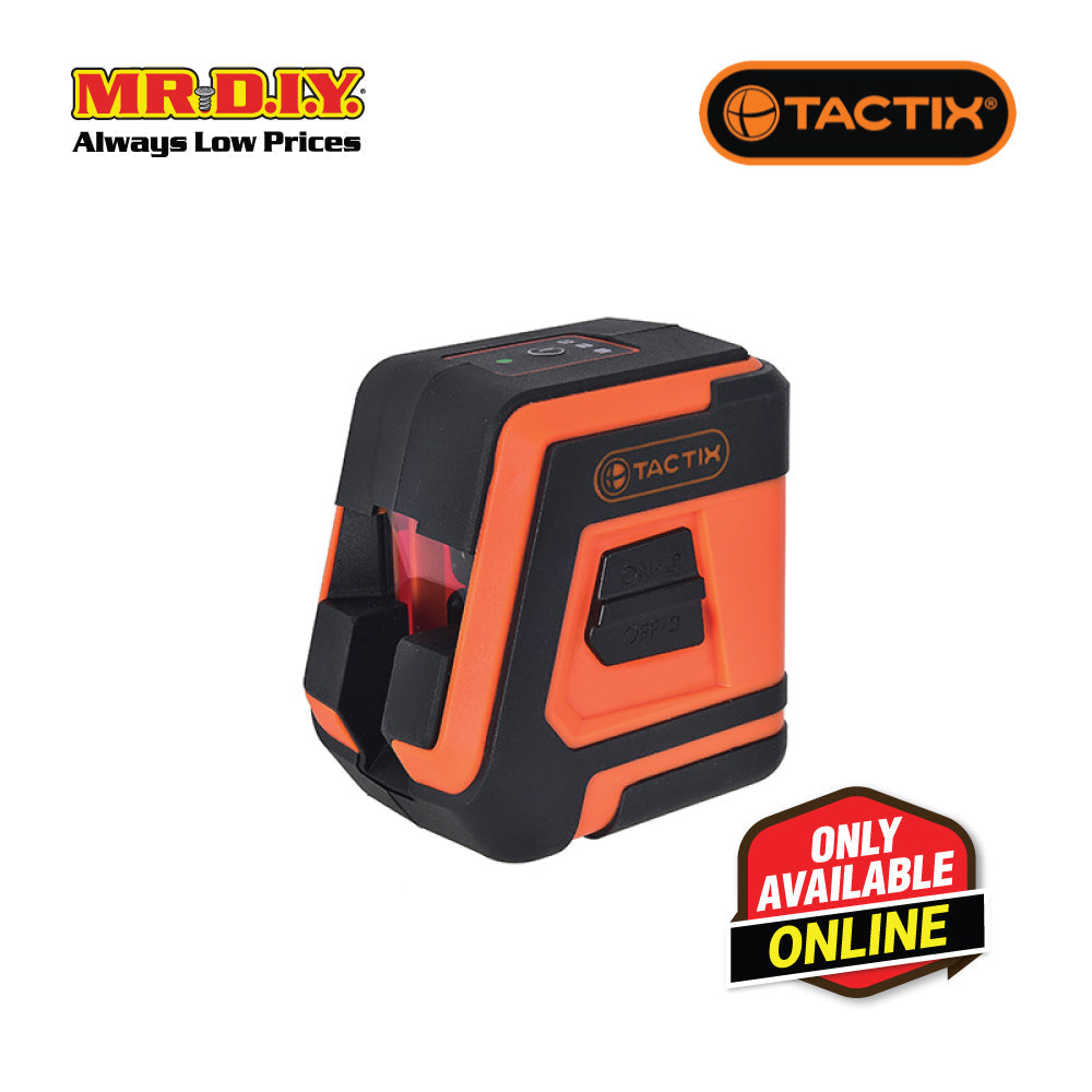 TACTIX Self-Leveling Cross Line Laser