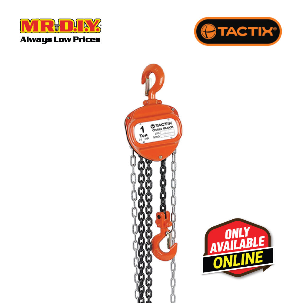 TACTIX Chain Block (0.5T x 3m)