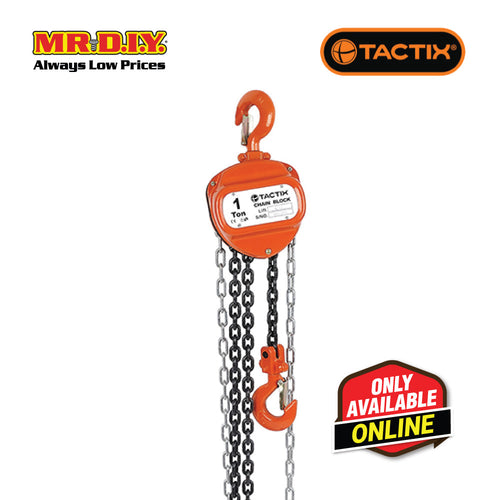 TACTIX Chain Block (3T x 3m)