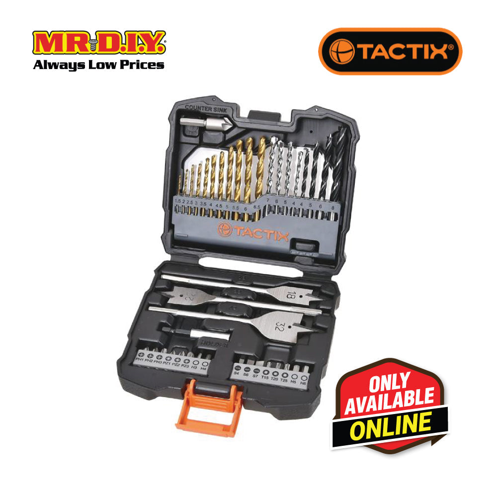 TACTIX Drill Bit Set (40 pieces)