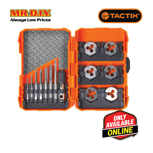 TACTIX Tap & Die Set (13 pieces)