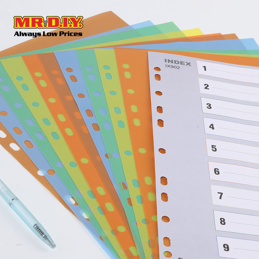 COMIX A4 Index Divider Paper (10 pieces)