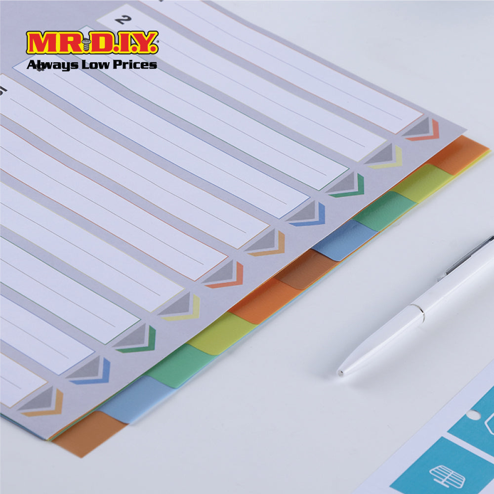 COMIX A4 Index Divider Paper (10 pieces)
