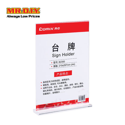 COMIX A4 Sign Holder Stand