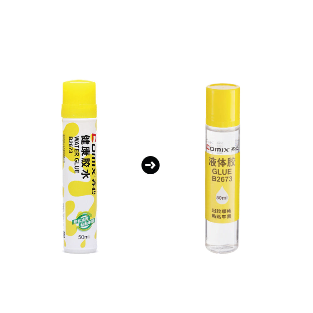 COMIX Water Glue (12 pieces)(50ml)