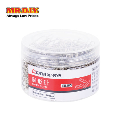 COMIX Paper Clip (200 pieces)(29mm)