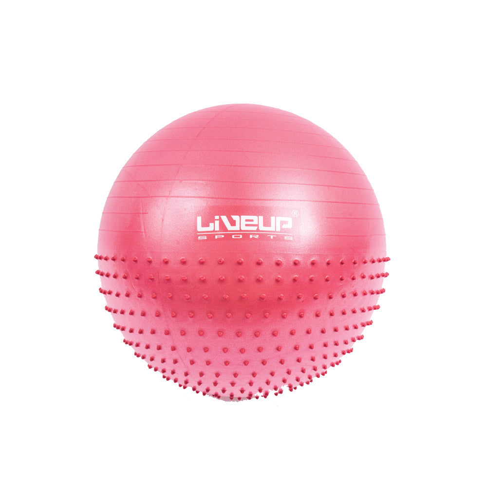 LIVEUP Sports Inflatable Gym Exercise Half Massage Ball (65cm) LS3569