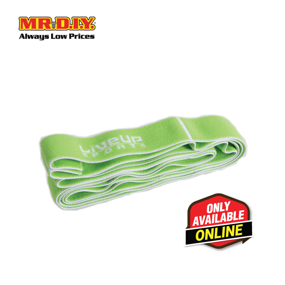 LIVEUP Sports Yoga Gym Resistance Band (Medium) - Green LS3660