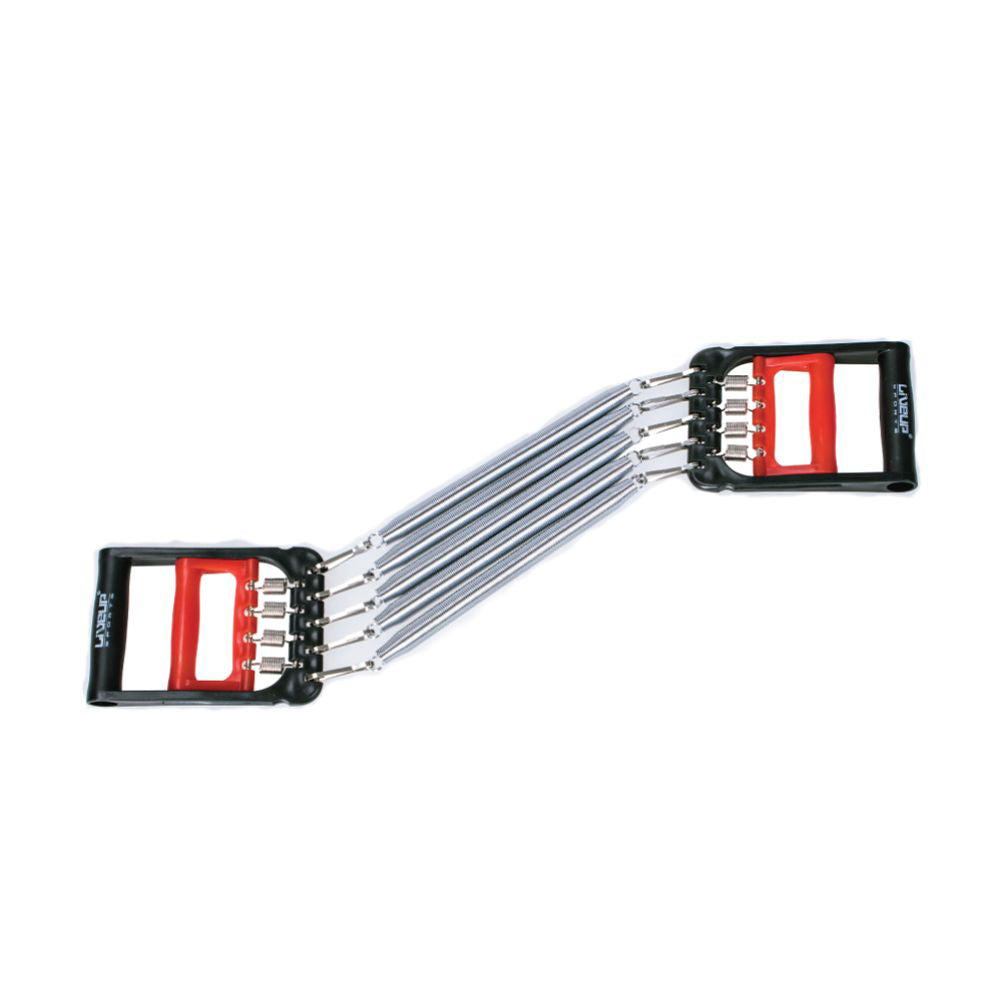 LIVEUP Sports Chest Expander Steel with Hand Grip and 5 Spring LS3641
