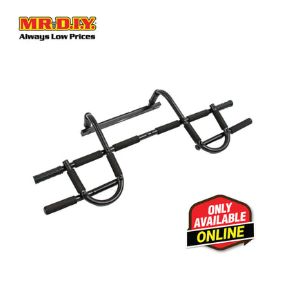 LIVEUP Sports Pull Up Chin-Up Bar With Straps Set (112.5cm) LS3153A