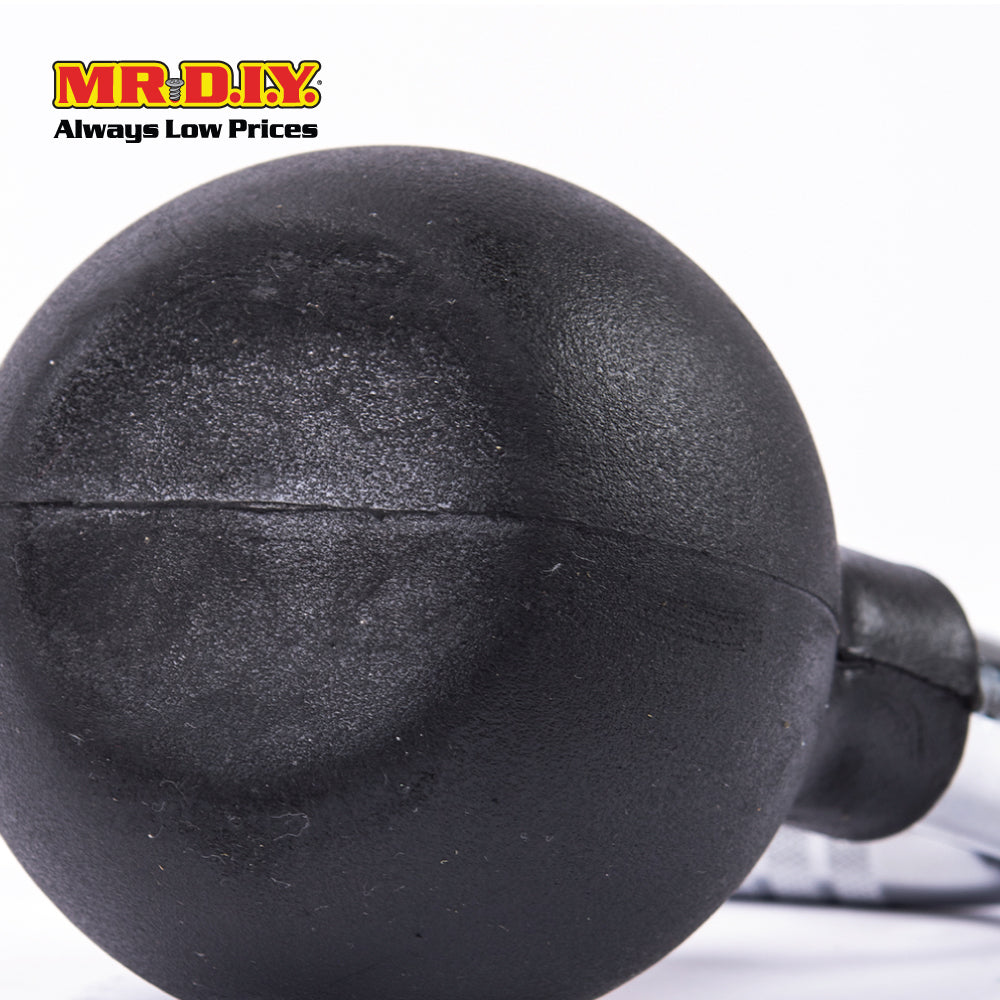 LIVEUP Sports Black Rubber Kettlebell (8KG) LS2044