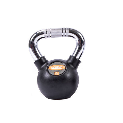 LIVEUP Sports Black Rubber Kettlebell (10KG) LS2044