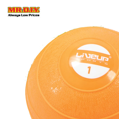 LIVEUP Sports PVC Soft Weight Ball (1KG) - Orange LS3003