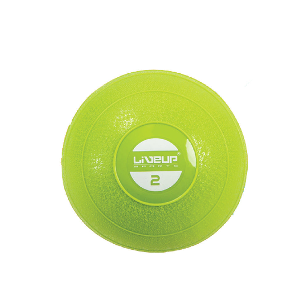 LIVEUP Sports PVC Soft Weight Ball (2KG) - Green LS3003
