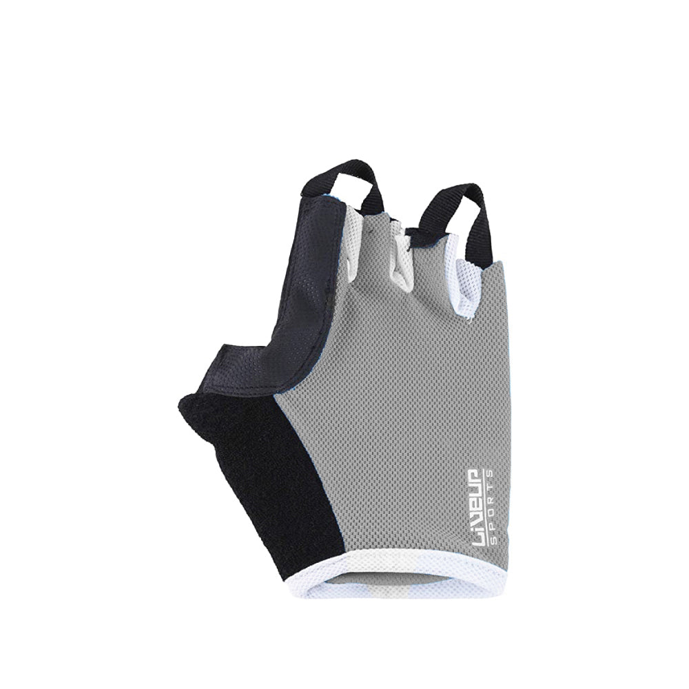LIVEUP Sports Training Gloves L/XL (1 Pair) - Grey LS3066