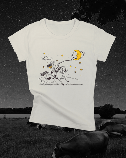 "Moon Catcher" Baby Tee