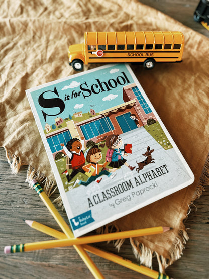 S is for School Board Book