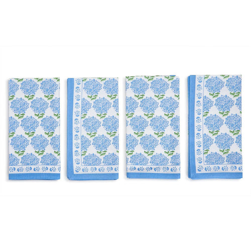 Hydrangea Cloth Napkins (Set of 4)