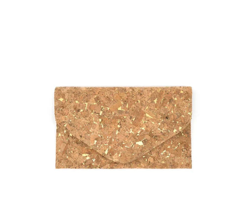 Cork Clutch-Gold