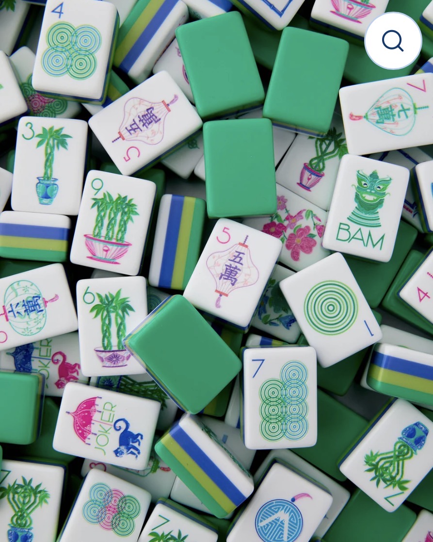 Jasmine Tile Set - Mahjong