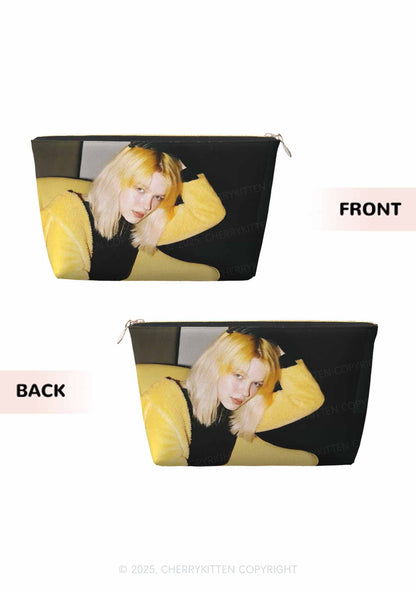 Custom Photo Y2K Makeup Bag Cherrykitten