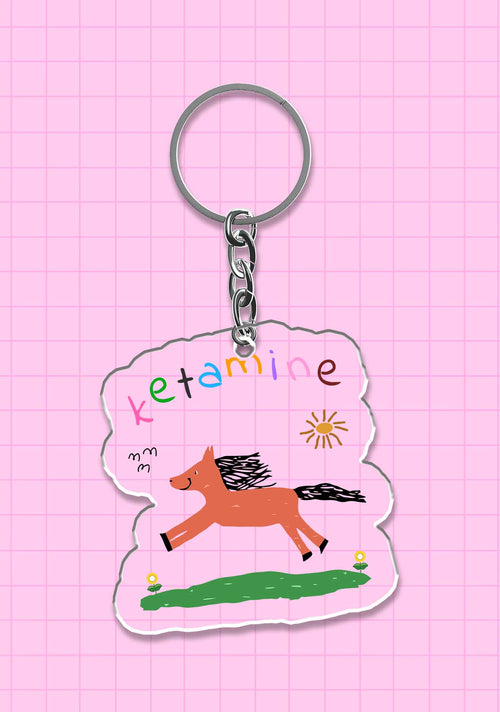 Orange Pony 1Pc Y2K Keychain Cherrykitten
