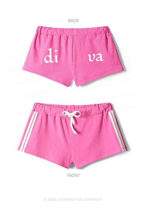 Di Va Y2K Drawstring Mini Shorts Cherrykitten