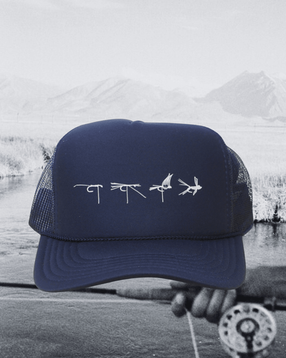 "Fly Tie" Trucker Hat
