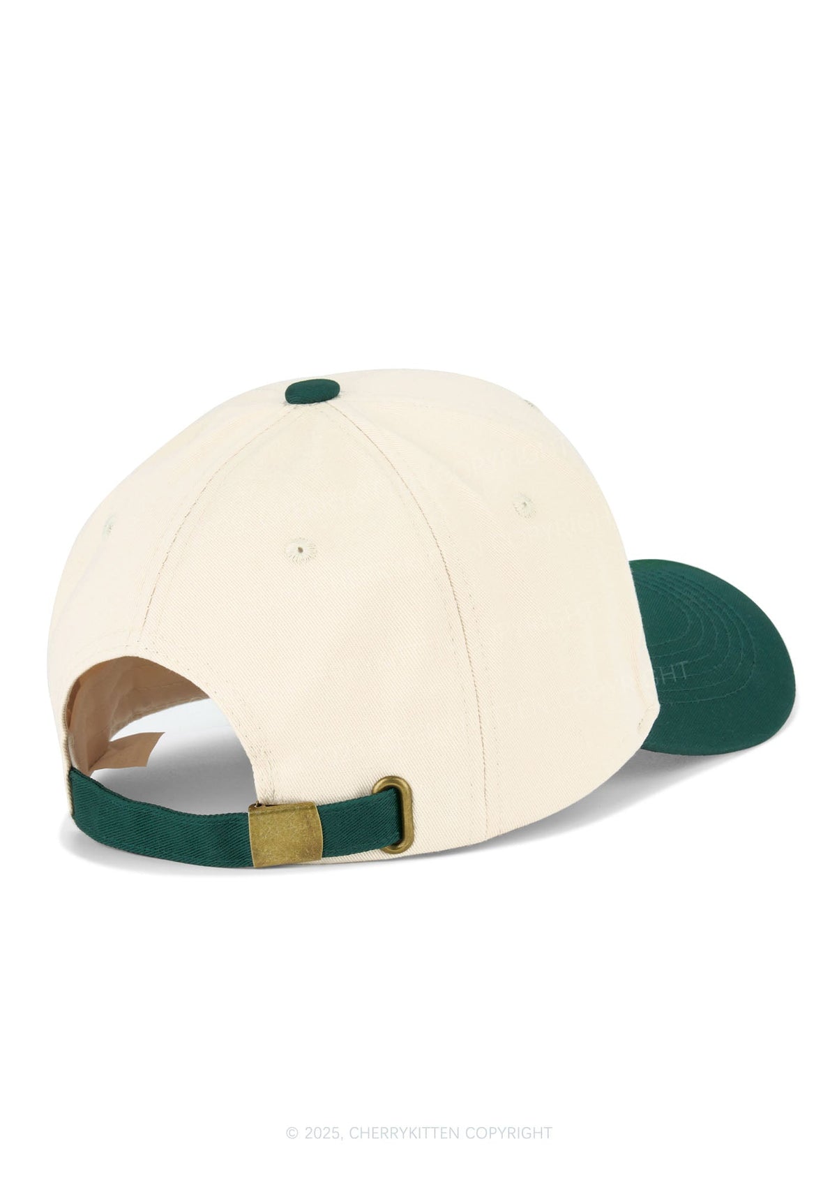 Embroidered Gods Favorite Fag Pride Y2K Color Block Baseball Cap Cherrykitten