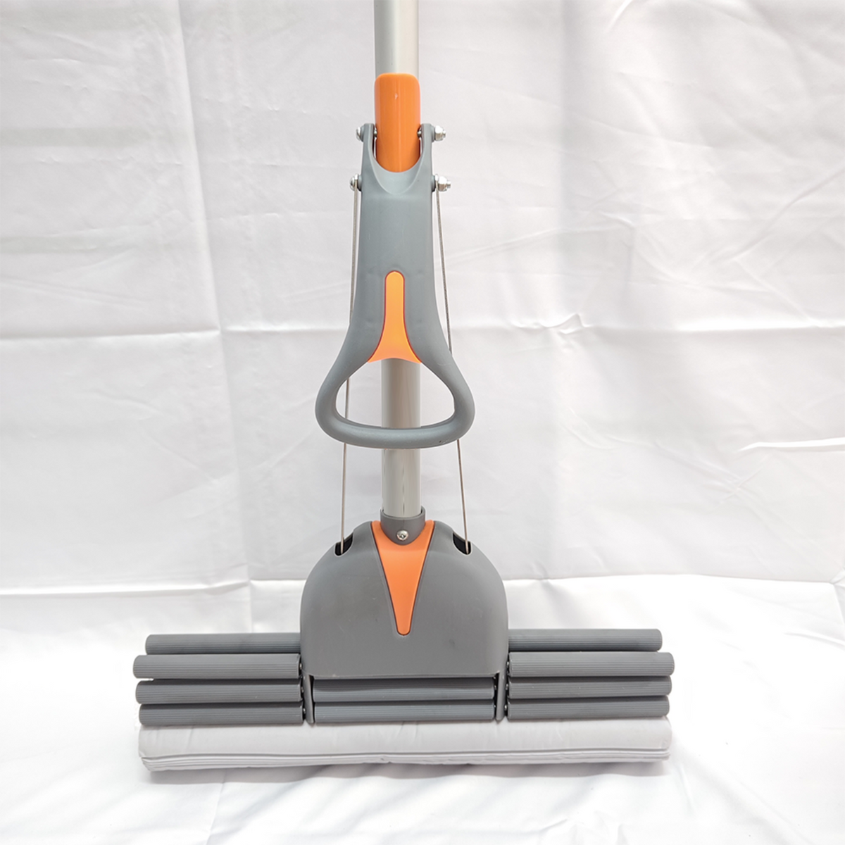 TRIPLE Roller PVA Sponge Mop – Super Absorbent Telescopic Floor Mop for Indoor Cleaning