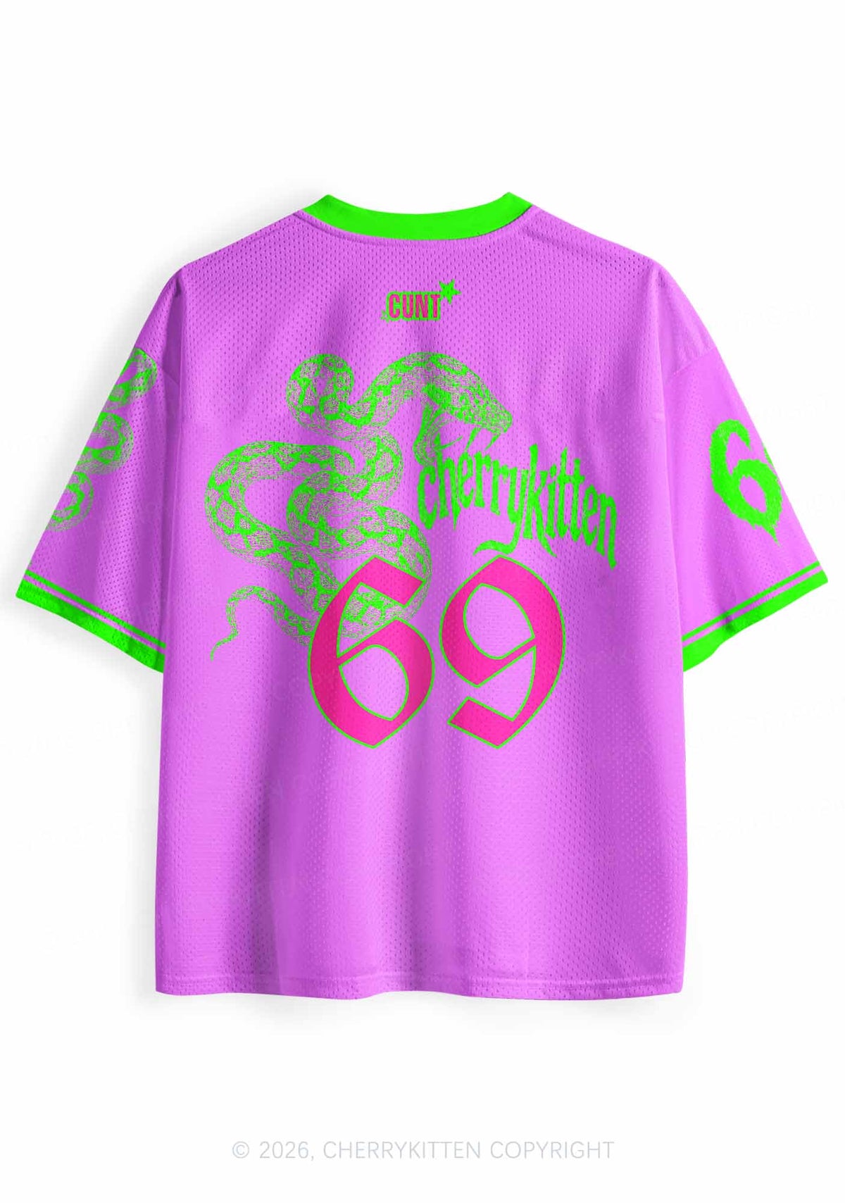 Snake Pink Cxxt Y2K Sport Jersey Shirts Cherrykitten