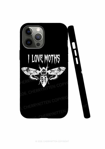 Halloween I Love Moths Y2K Phone Case Cherrykitten