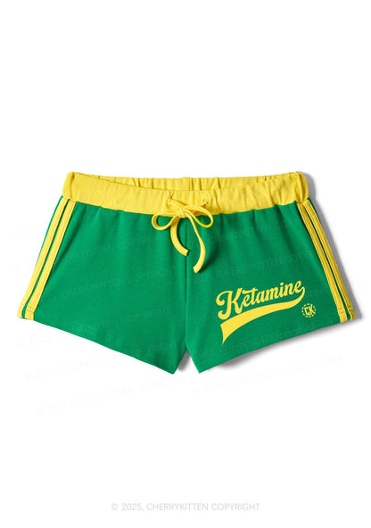 Ketamxxe Y2K Drawstring Mini Shorts Cherrykitten