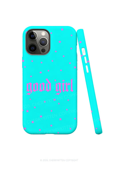 Blue Good Girl Y2K Phone Case Cherrykitten