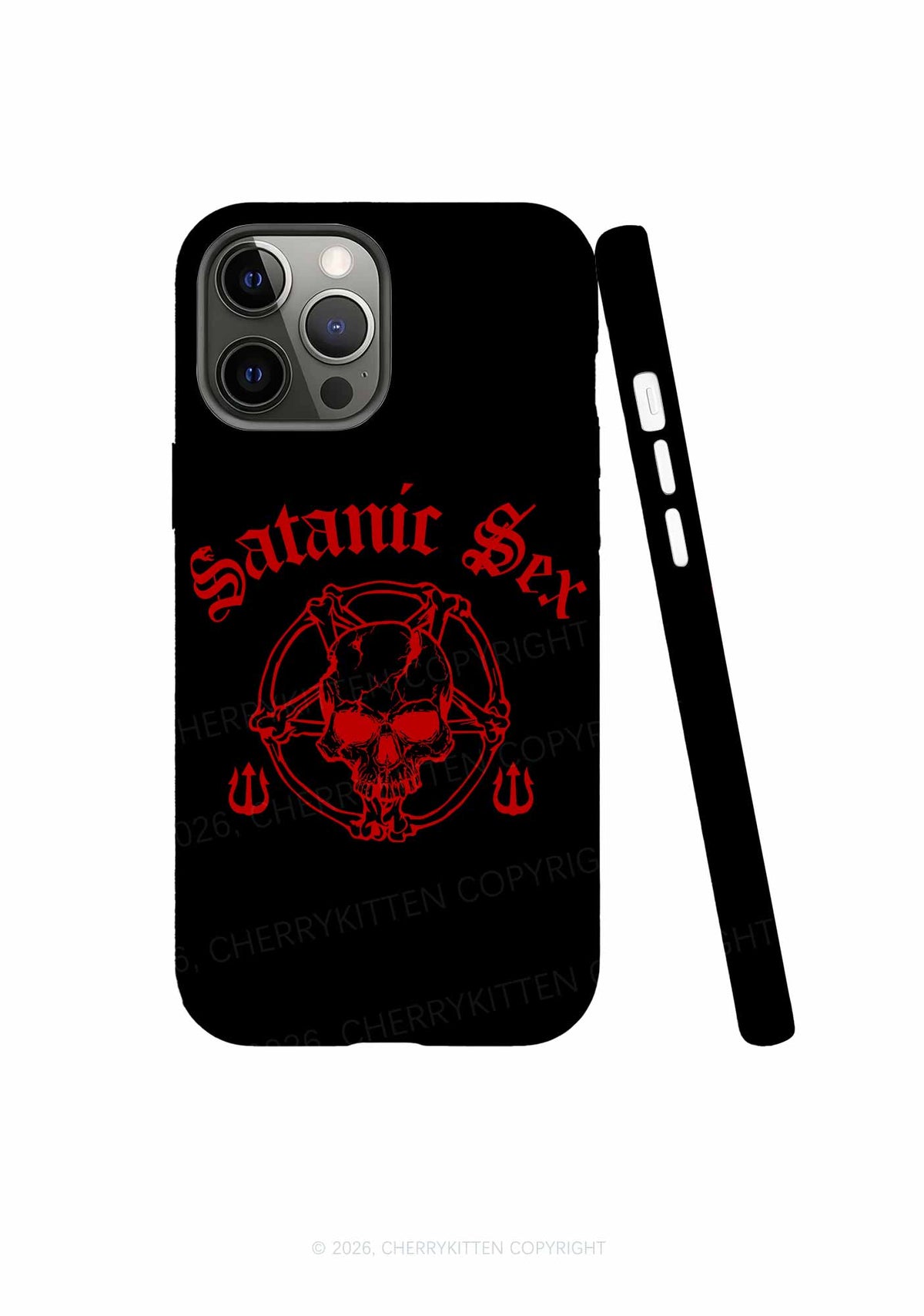 Halloween Satanic Sx Y2K Phone Case Cherrykitten