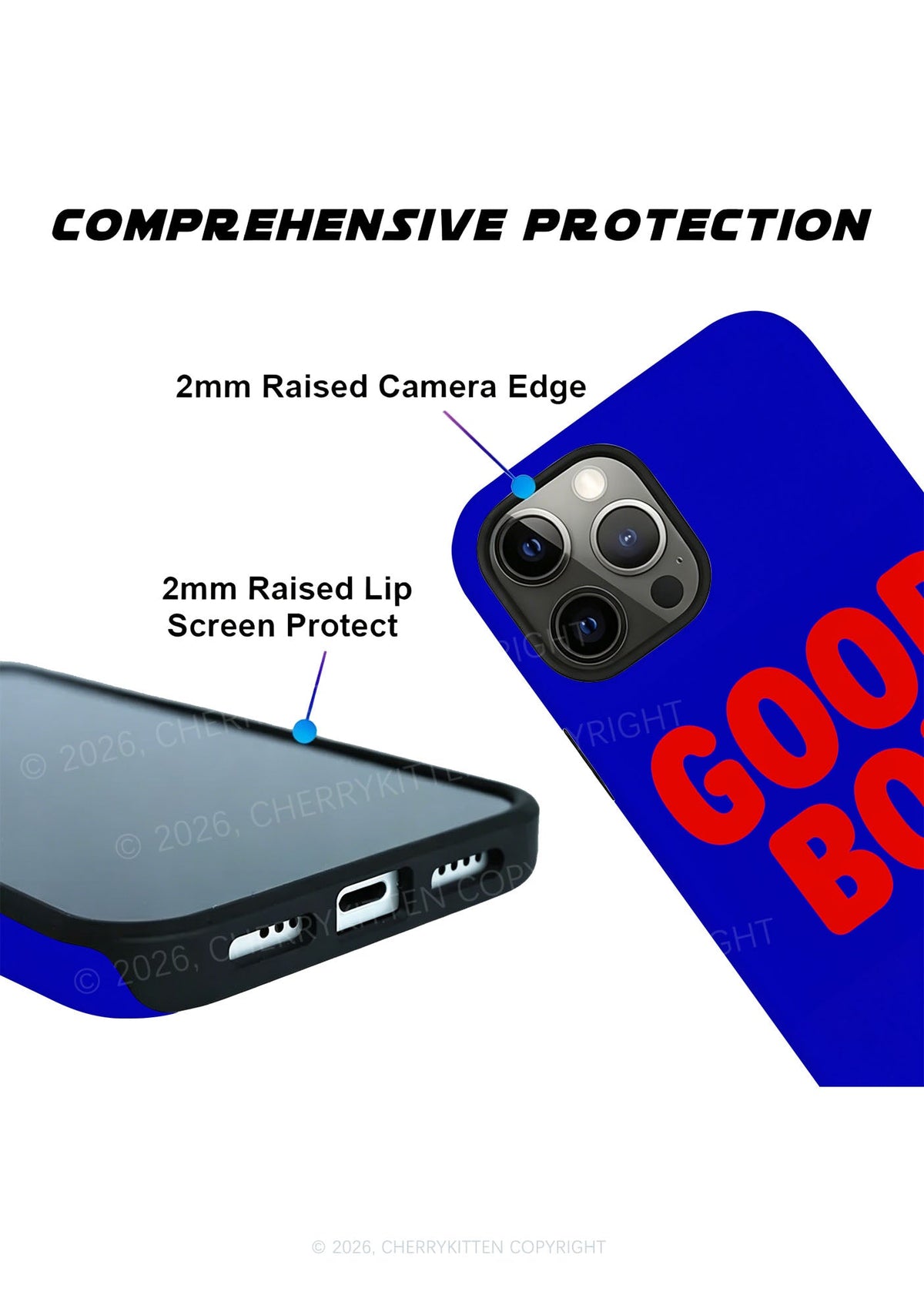 Good Boy Y2K Phone Case Cherrykitten
