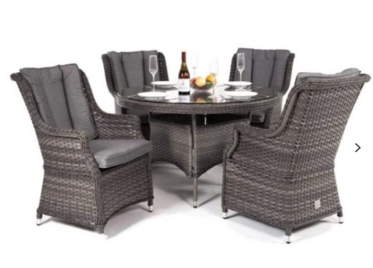 Amalfi 4 Seater Set