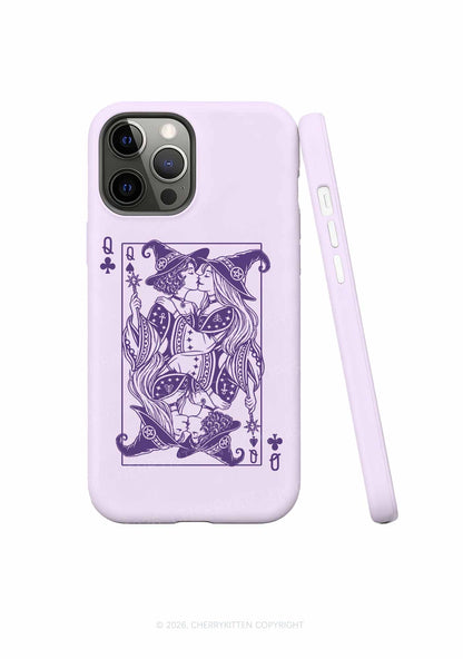 Halloween Witches Queen Kiss Y2K Phone Case Cherrykitten