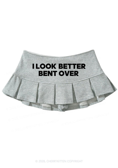 Look Better Bent Over Y2K Mini Pleated Skirts Cherrykitten