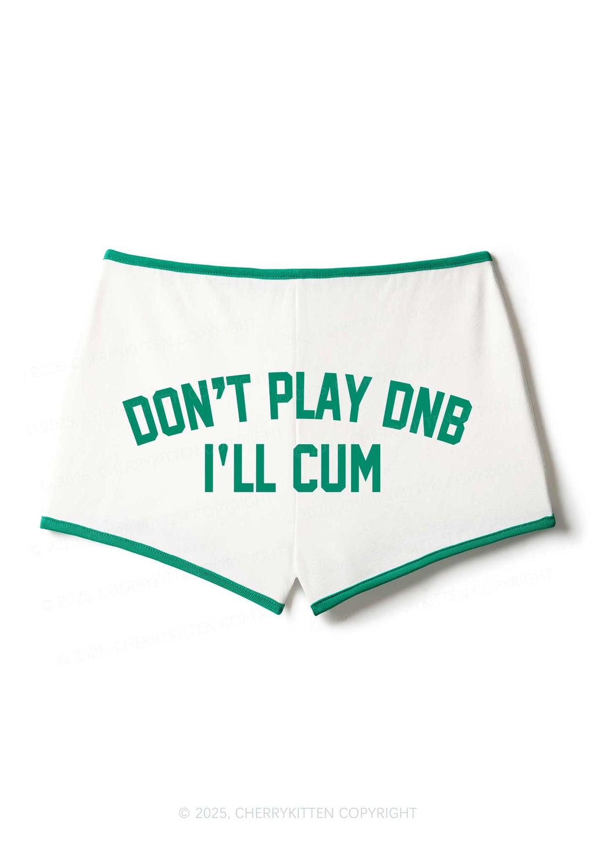 Dont Play DNB Y2K Booty Shorts Cherrykitten