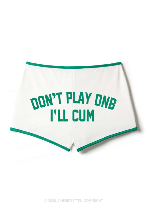 Dont Play DNB Y2K Booty Shorts Cherrykitten