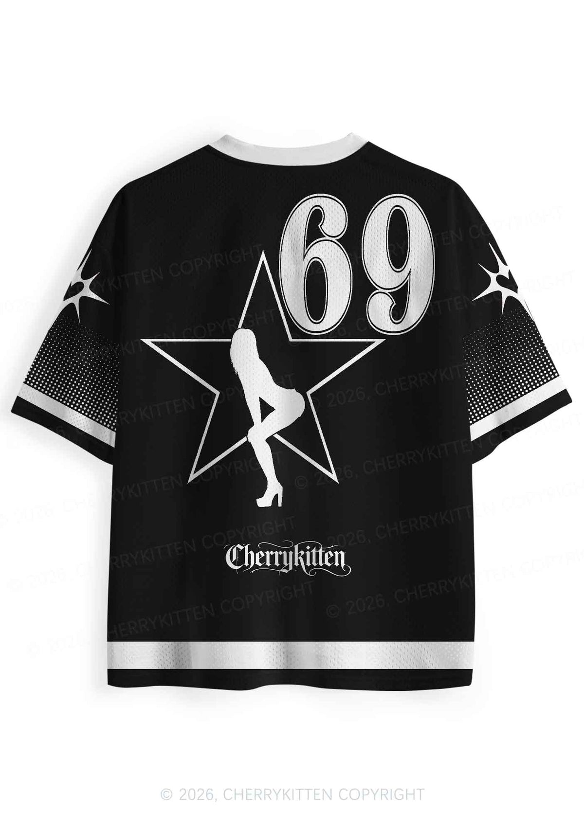 Black Touch Bxxbs Y2K Sport Jersey Shirts Cherrykitten