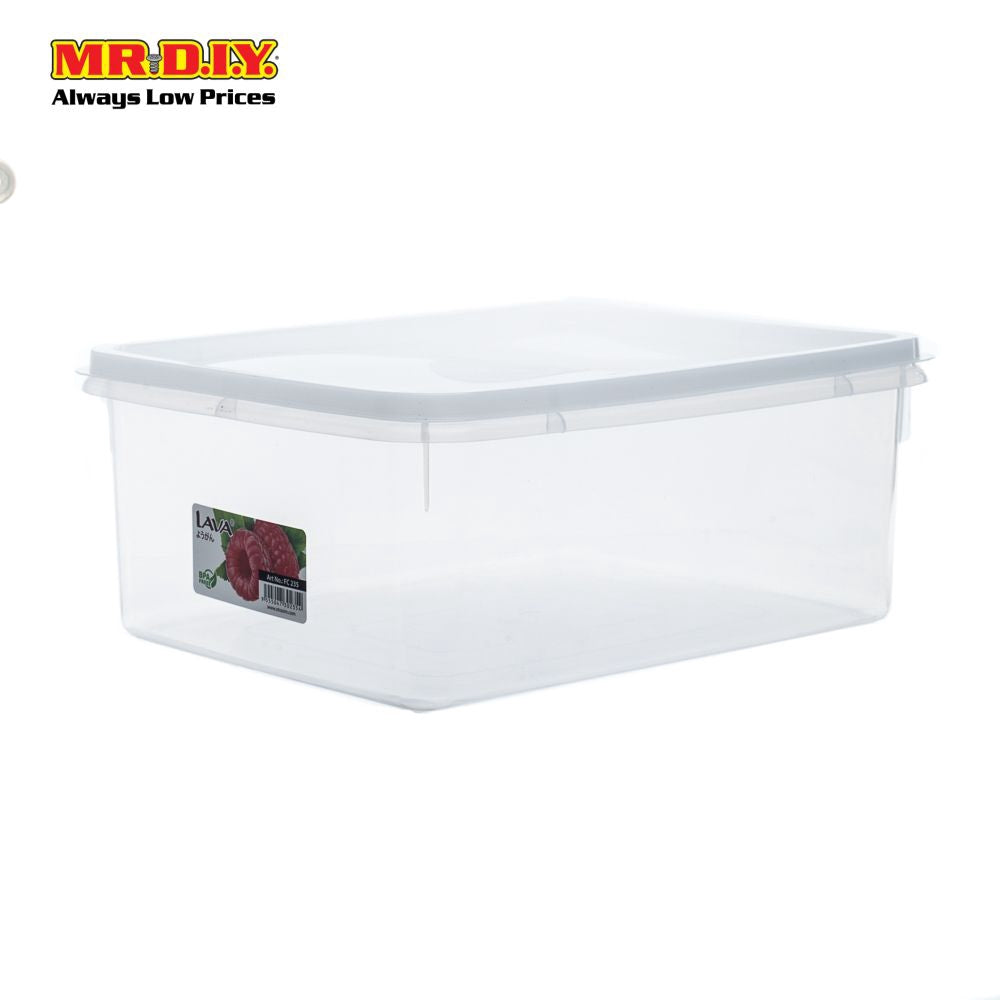 LAVA Plastic Transparent Food Container (8.2L)
