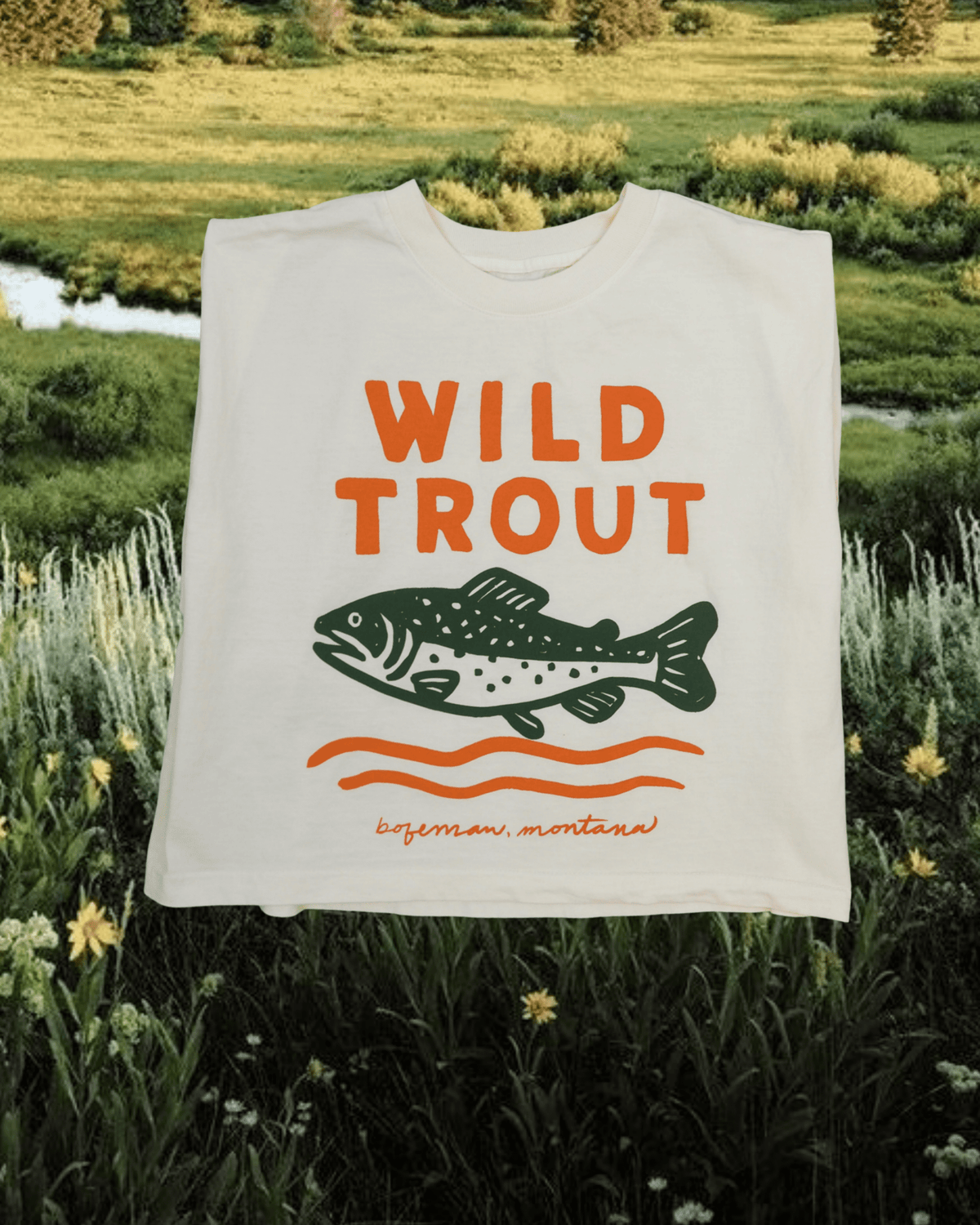 "Wild Trout" Muscle Tank