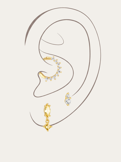 KOSINER 925 Sterling Silver Multi-Style Set