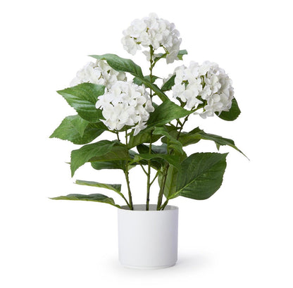 Real Touch Faux Hydrangea Potted Plant