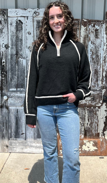 Alps Half Zip Sweater