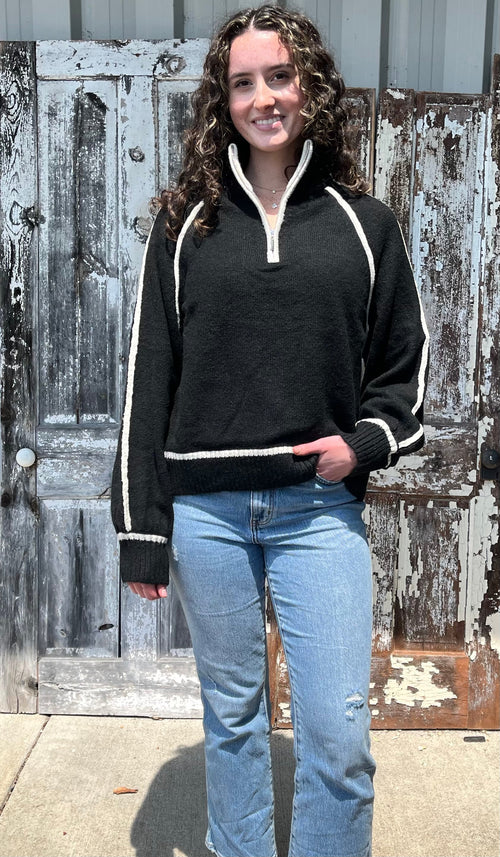 Alps Half Zip Sweater